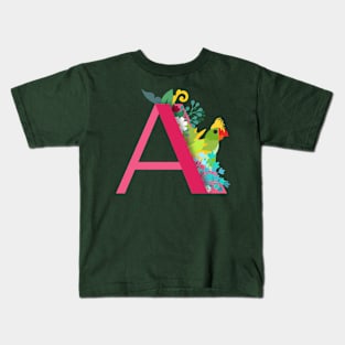 Initial A Kids T-Shirt